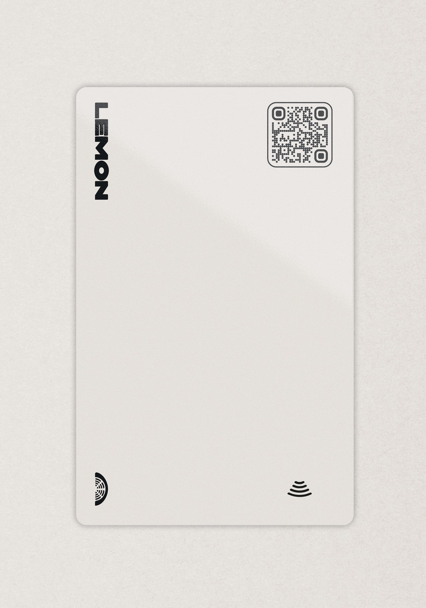 Bestselling white NFC business card