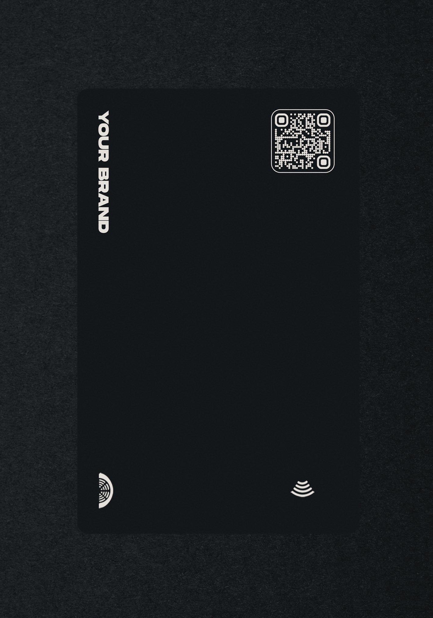 Bestselling black NFC business card
